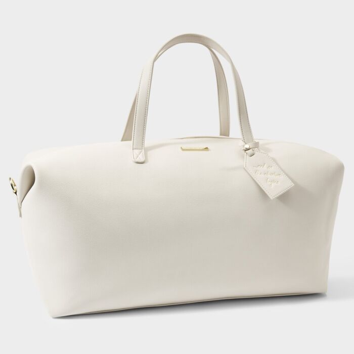 Katie Loxton Weekend Holdall Bag - Off White